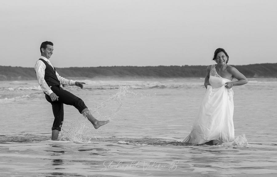 Séance Trash the dress Studio photo Valérie B