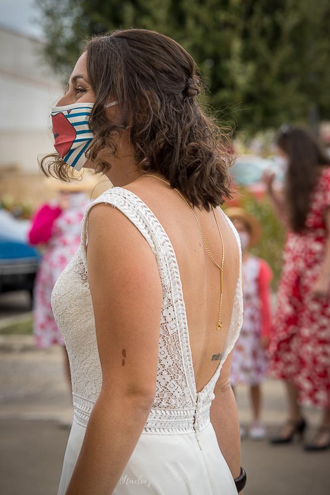 Mariage covid studio photo valerie b