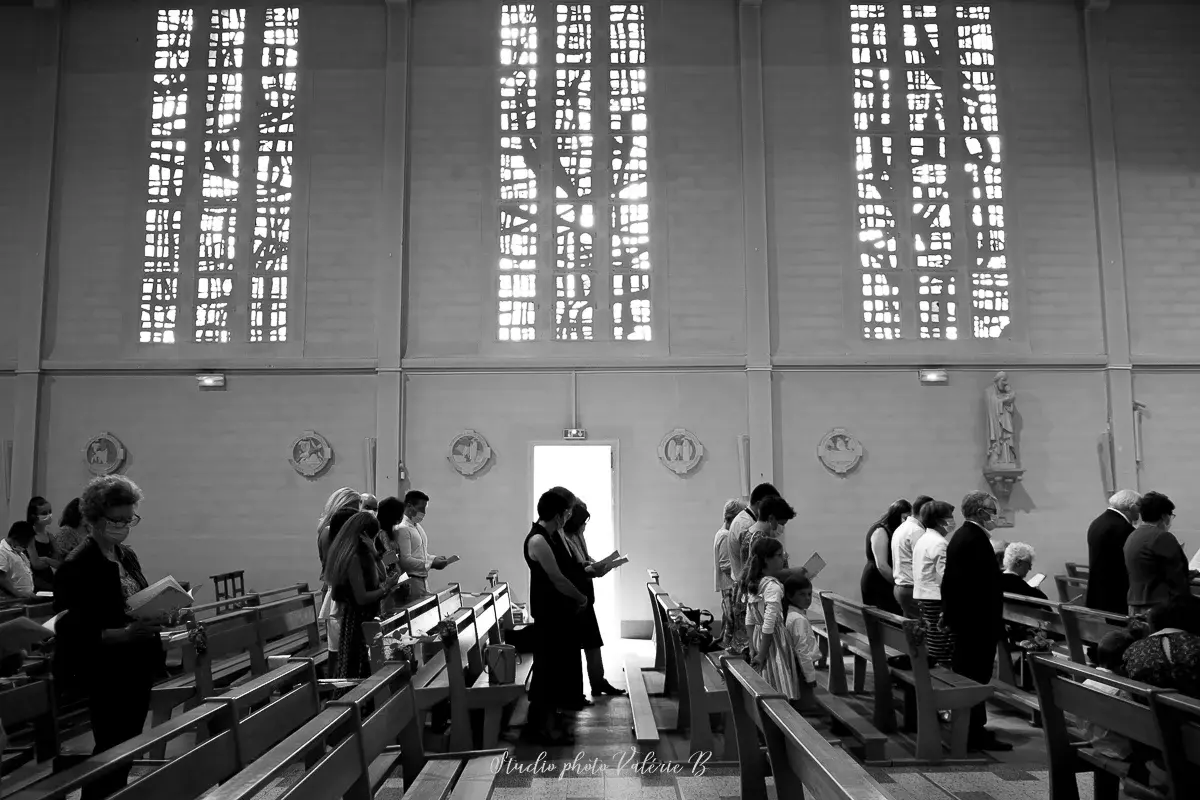 Mariage eglise sainte bernadette angers studio photo valerie b