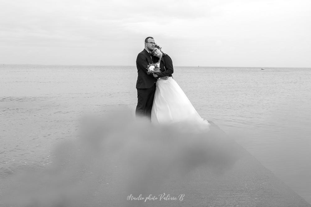 Photo couple fumigenes noirmoutier