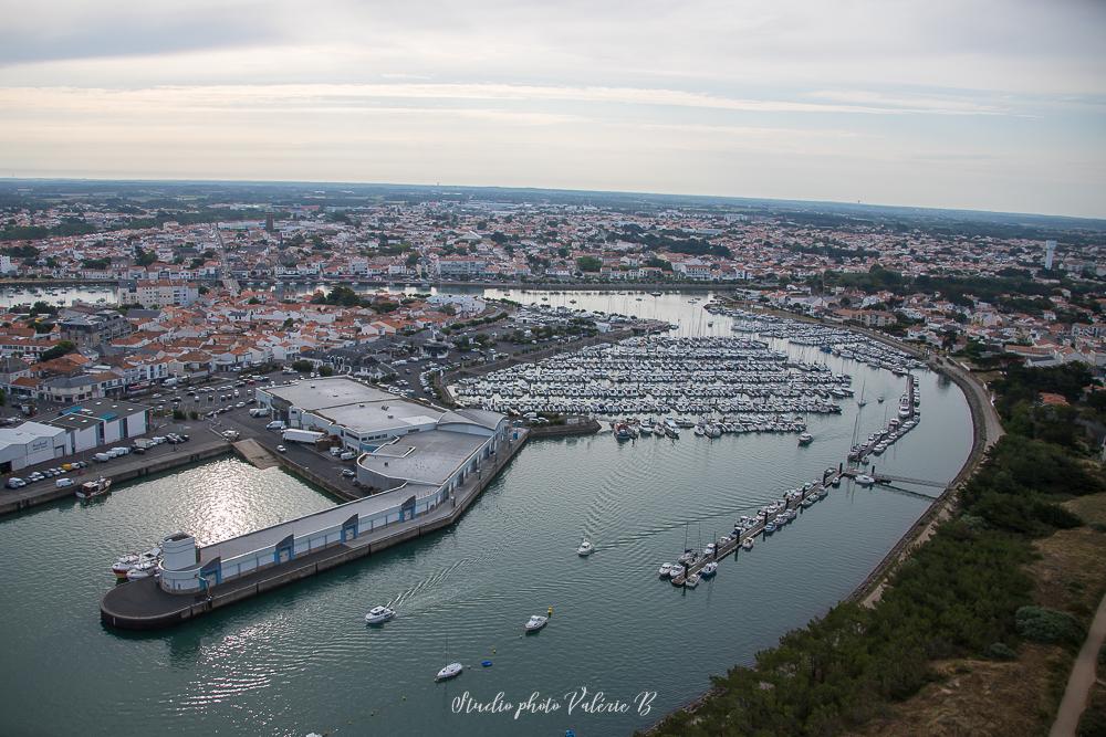 Photo drone saint gilles croix de vie