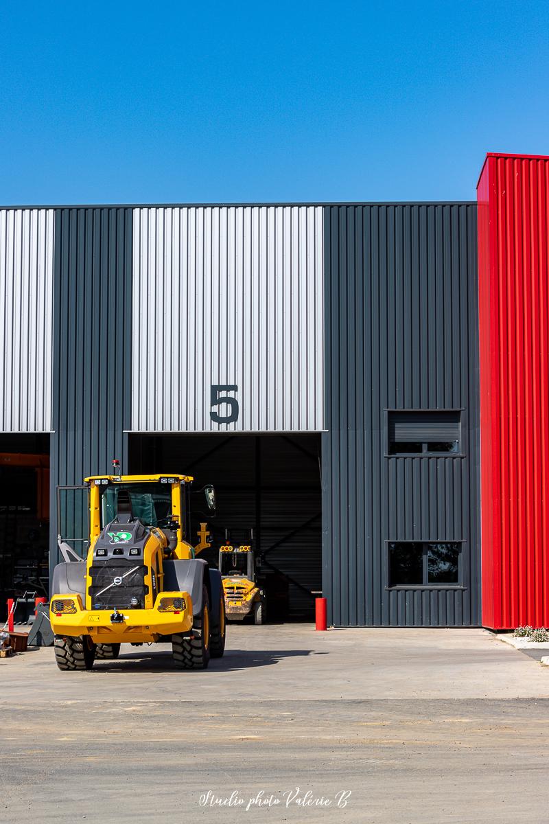 Photographe batiments industriels en vendee