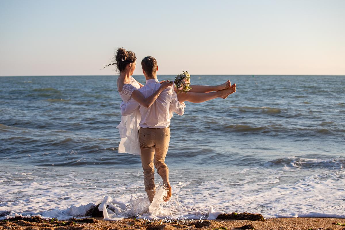 Photographe de mariage a saint gilles croix de vie en vendee