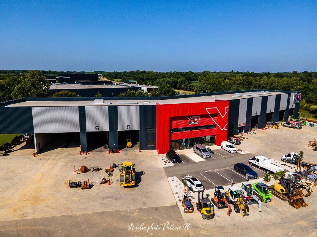 Photographe drone industrie vendee