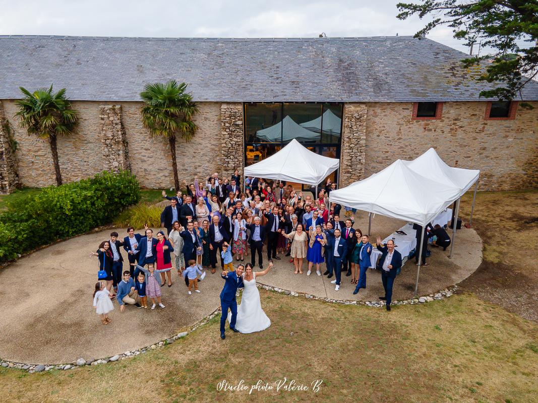 Photographe drone mariage en vendee