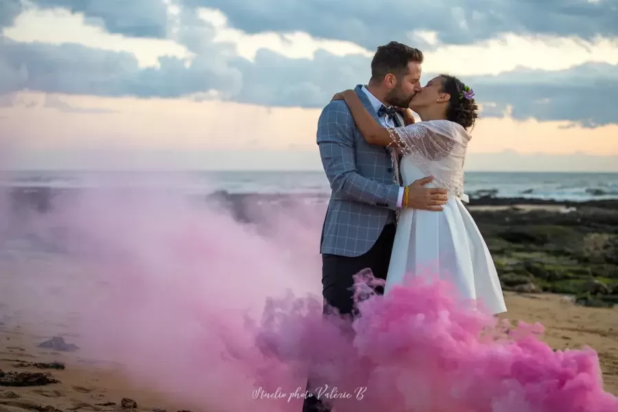 Seance fumigenes en vendee studio photo valerie b