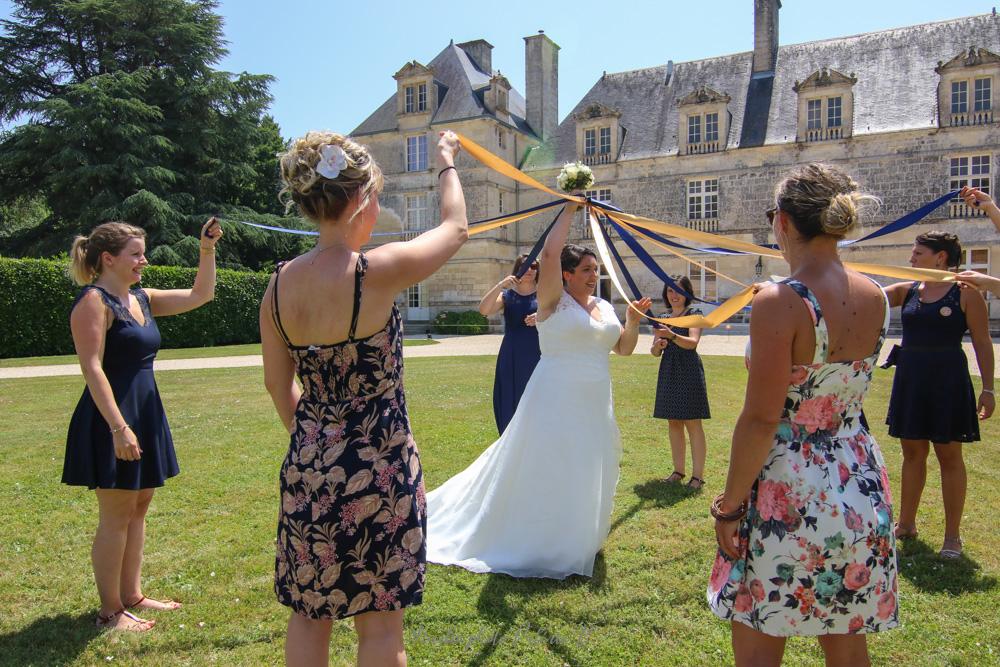 Photographe de mariage au château de La Taillée